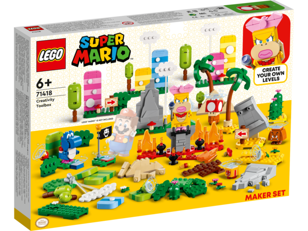 71418 LEGO Super Mario Kreativ værktøjskasse – skabersæt