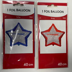 Folieballon Student 1 stk 40cm