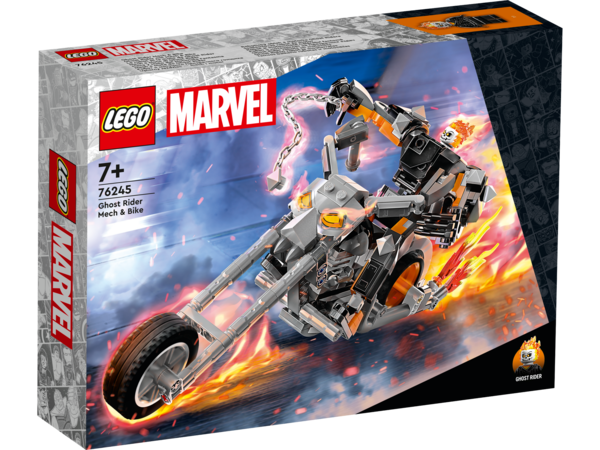 76245 LEGO Marvel Ghost Riders kamprobot og motorcykel