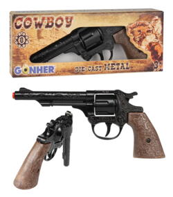 Cowboy pistol 8 skuds metal