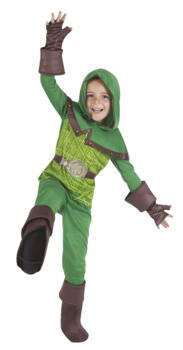Robin Hood kostume 7-9 år