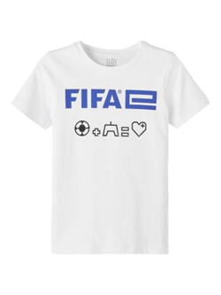 Hvid name it FIFA t-shirt - 13214262