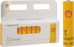 Batteri AAA/LR03 12stk Alkaline - Shell