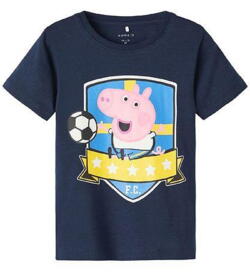 Navy name it Pegga Pig/Gurli Gris fodbold t-shirt - 13210766