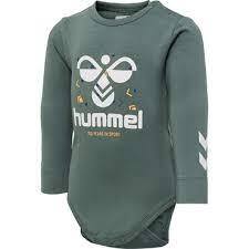 Støvet grøn Hummel body "100 years in sport" - 218046-6575
