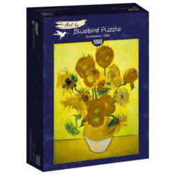 Vincent Van Gogh - Sunflowers- 1889 - 1.000 Brikker