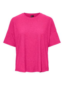 Pink Pieces T-shirt 17131334 65% Polyester, 30% Viscose, 5% Elastane