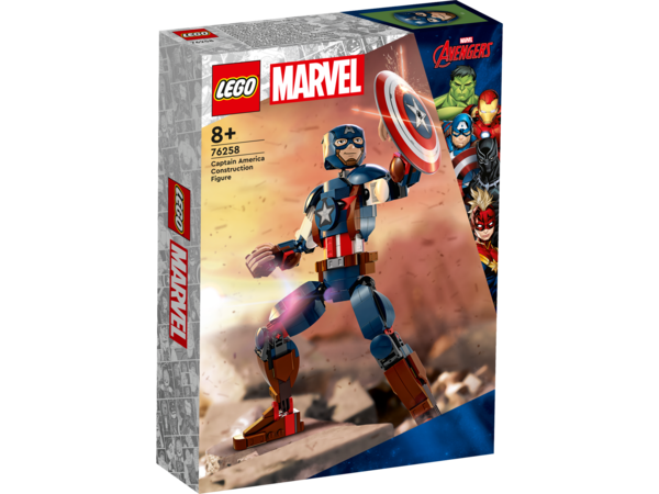 LEGO Marvel Byg selv-figur af Captain America 76528