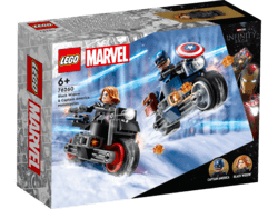 LEGO Marvel Black Widow og Captain Americas motorcykler 76260