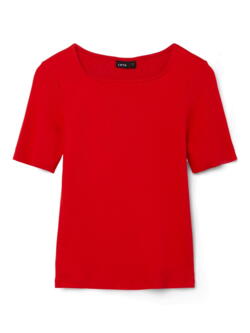 Rød flame scarlet LMTD rib t-shirt - 13218205