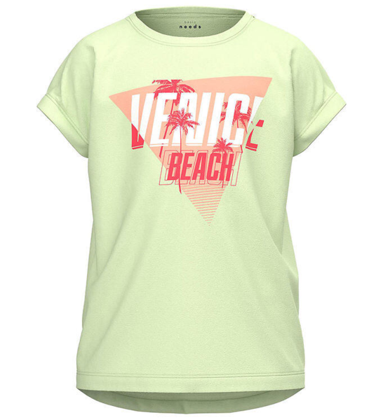 Lime cream Name it "Venice beach" t-shirt - 13214677