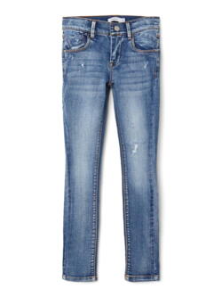 Medium Blå Denim Name it POLLY jeans - 13204333