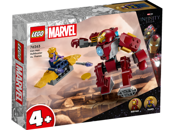 LEGO Marvel Iron Mans Hulkbuster mod Thanos 76263