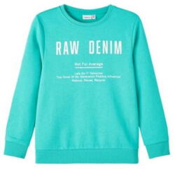Turkis - aqua green - name it - sweatshirt - "raw denim" - 13216549