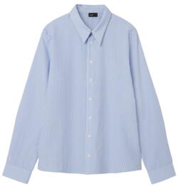 Blå stribet - Skyway - Name it LMTD - skjorte - med knapper - 13221758