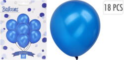 Balloner 18stk i blå 24cm
