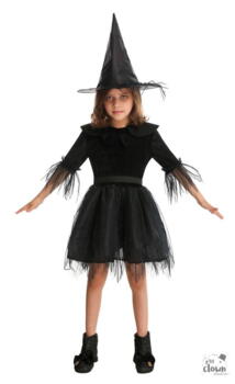 Little Witch costume - kids - 5/6 years
