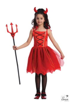 Devil costume - kids - 7/9 years