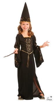 Wizardess costume - kids - 5/6 years