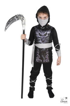Skeleton ninja costume - kids - 5/6 years