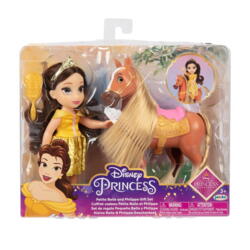 Disney Princess 6 Inch Petite Doll & Animal Friend Belle and Philippe