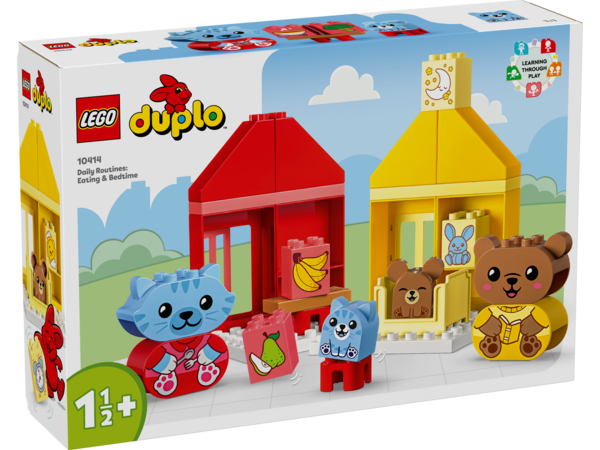 LEGO Duplo Dagligdagens rutiner: Spisetid og sengetid 10414