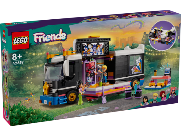 LEGO Friends Popstjerne-turnébus 42619