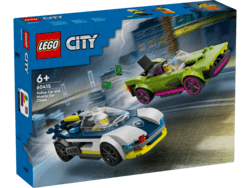 LEGO City Biljagt med politi og muskelbil 60415