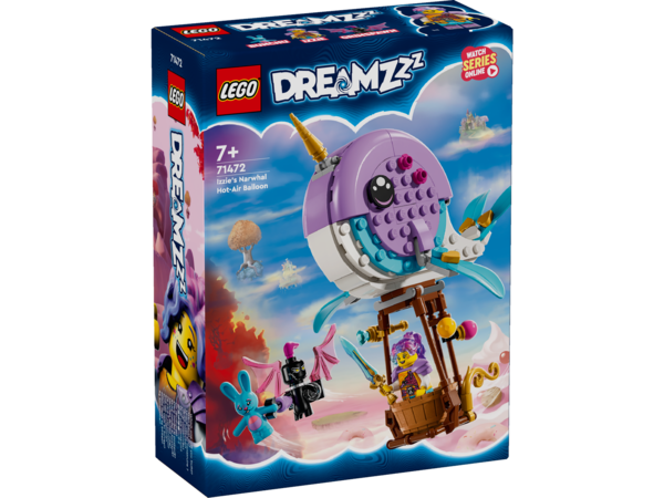 LEGO DreamZzz LPP Izzies narhvalsluftballon 71472