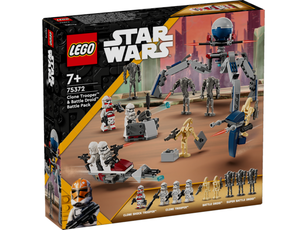 LEGO Star Wars Battle Pack med klonsoldater og kampdroider 75372