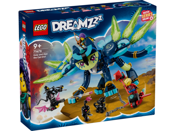 LEGO DreamZzz LPP Zoey og katteuglen Zian 71476
