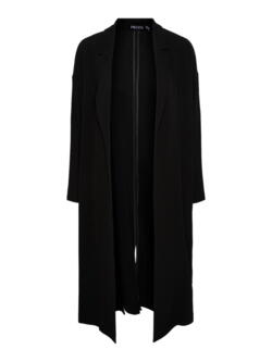 Sort - Black - PIECES - coatigan - cardigan - 17145777