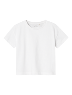 Hvid - Bright White - Name It - T-shirt - 13228187