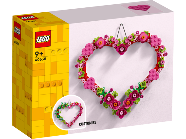 LEGO Icons Hjertepynt LEGO 40638