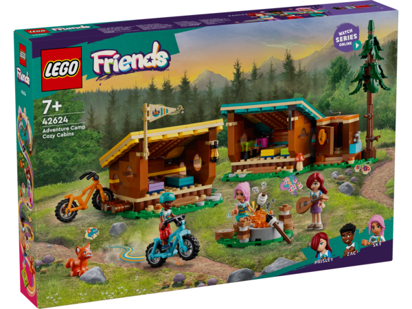 LEGO Friends Adventure Camp - Hyggelige hytter LEGO 42624
