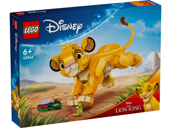 LEGO Disney Simba som unge - Løvernes konge LEGO 43243