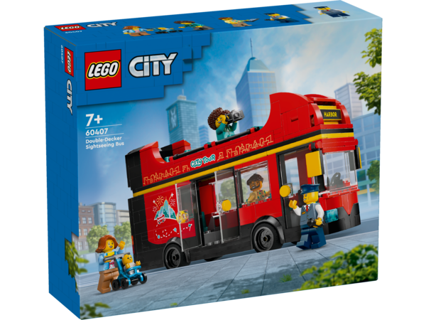 LEGO City Rød dobbeltdækker-turistbus LEGO 60407