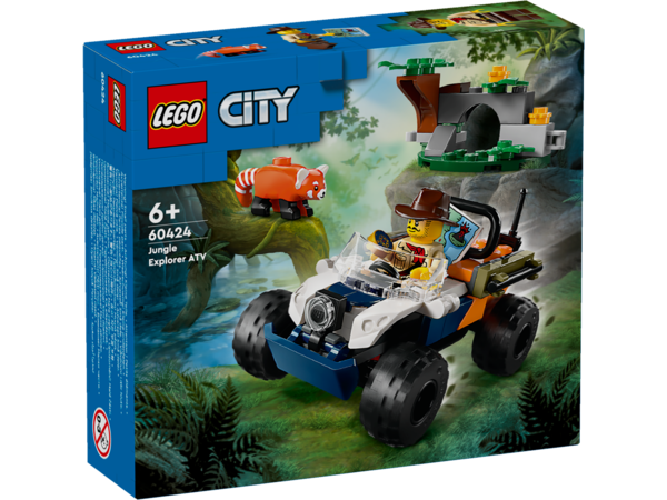 LEGO City Jungleeventyr – ATV og rød panda-mission LEGO 60424