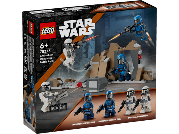 LEGO Star Wars Battle Pack med bagholdet på Mandalore™ LEGO 75373