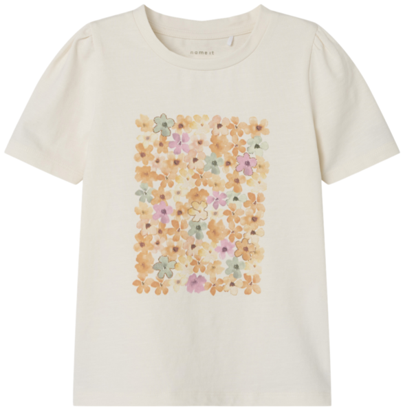 Hvid - jet stream - name it - tshirt - blomster - 13230271