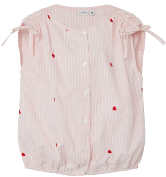 Lyserød - Parfait Pink - Name It - Top - 13227400