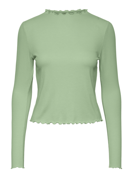 Grøn - green - Pieces - bluse - 17120084