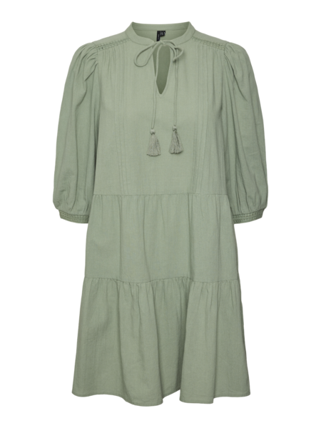 Grøn - hedge green - vero moda - kjole - 10279712