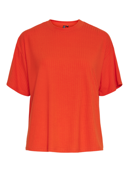 Orange - tangerine - PIECES - tshirt - 17132567