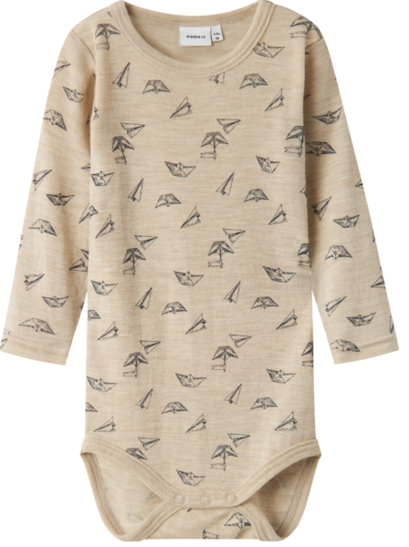 Sand - pure cashmere - name it - body - uld - papirsbåde - 13228882