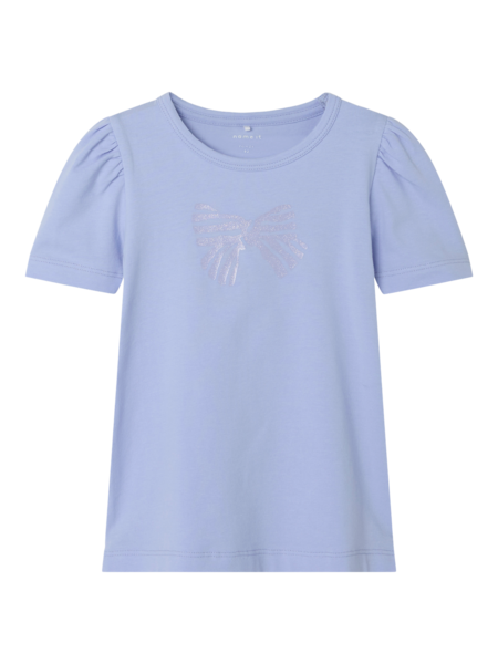 Lilla - Baby lavender - Name it - tshirt - sløjfe - 13237592
