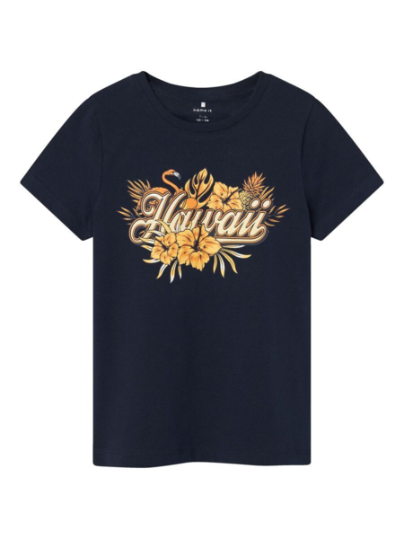 Navy - Dark - Sapphire - Name it - Tshirt - "Hawaii" - 13226135