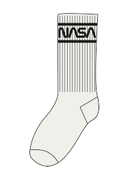Hvid - Bright white - Name it - sokker - NASA - 13237103