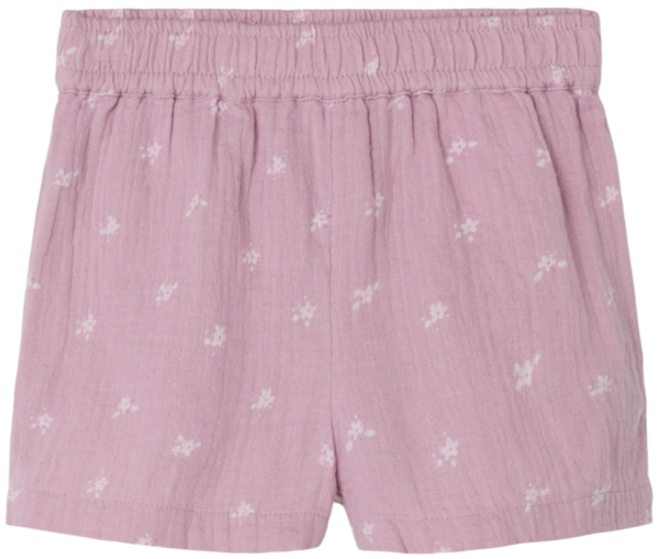 Lyserød - Mauve Shadows - Name it - shorts - blomster - 13237237