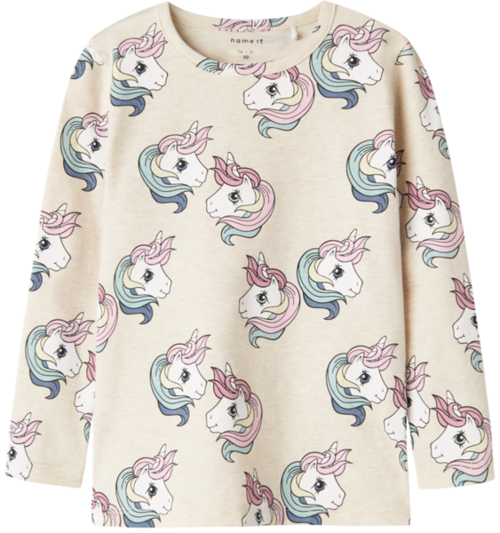 Offwhite - Peyote Melange - Name it - bluse - My Little Pony - 13237764